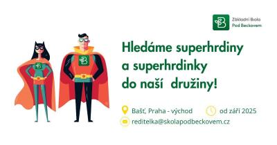 Hledáme vychovatelky a vychovatele