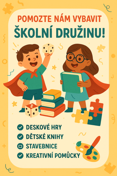 Pomozte nám vybavit školní družinu