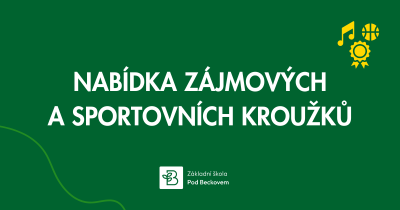 Nabídka zájmových a sportovních kroužků 2025/2026