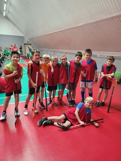 Naši florbalisti v akci