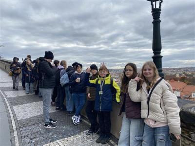 Sedmičky vyrazily na Pražský hrad