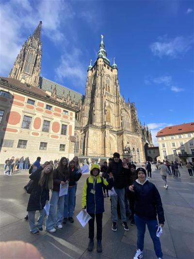 Sedmičky vyrazily na Pražský hrad