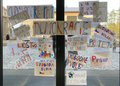 Svátek demokracie u 7. tříd