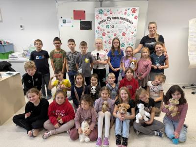 Natáčení do soutěže Vlčího Halíře v družině