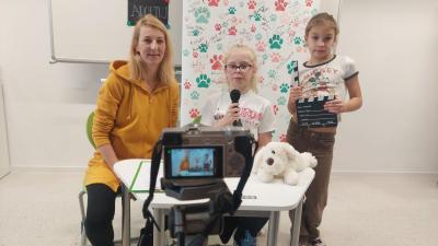 Natáčení do soutěže Vlčího Halíře v družině