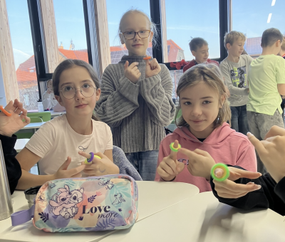 Senzorické pomůcky u nás ve škole