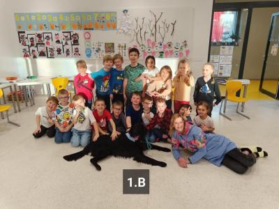 Vánoční družinový program se psem Olafem