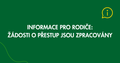 Žádosti o přestup pro školní rok 2026/2027