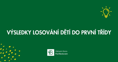 Protokol z losování žáků do prvních tříd