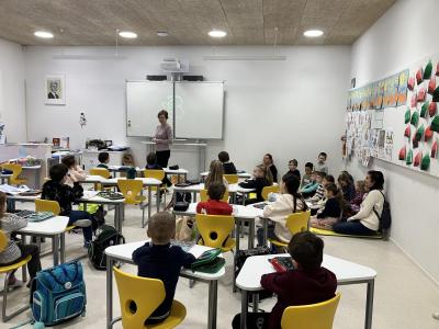 Návštěva z Mateřské školy Bašť