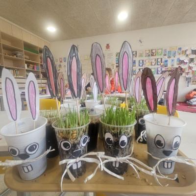 Velikonční tvoření v přípravce a 2.B