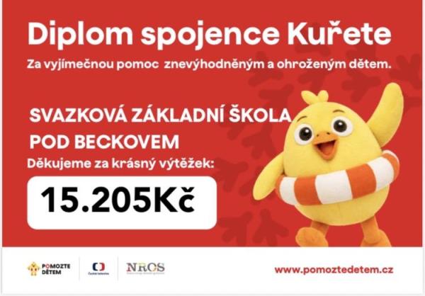 Peříčkový týden na naší škole