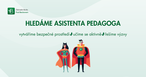 Hledáme asistenta nebo asistentku pedagoga