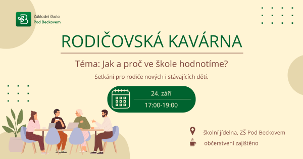 Rodičovská kavárna: Jak a proč ve škole hodnotíme?