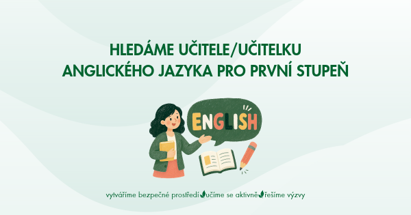 Hledáme posilu do našeho týmu!